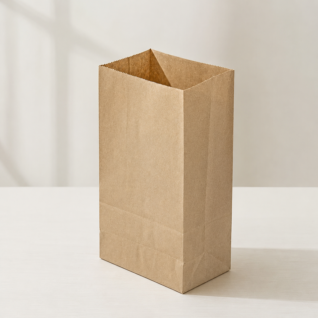Kraft Paper Takeout Bag - 70g Non-Greaseproof