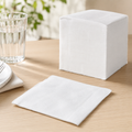 White 1-Ply Napkins - 4,000 Count