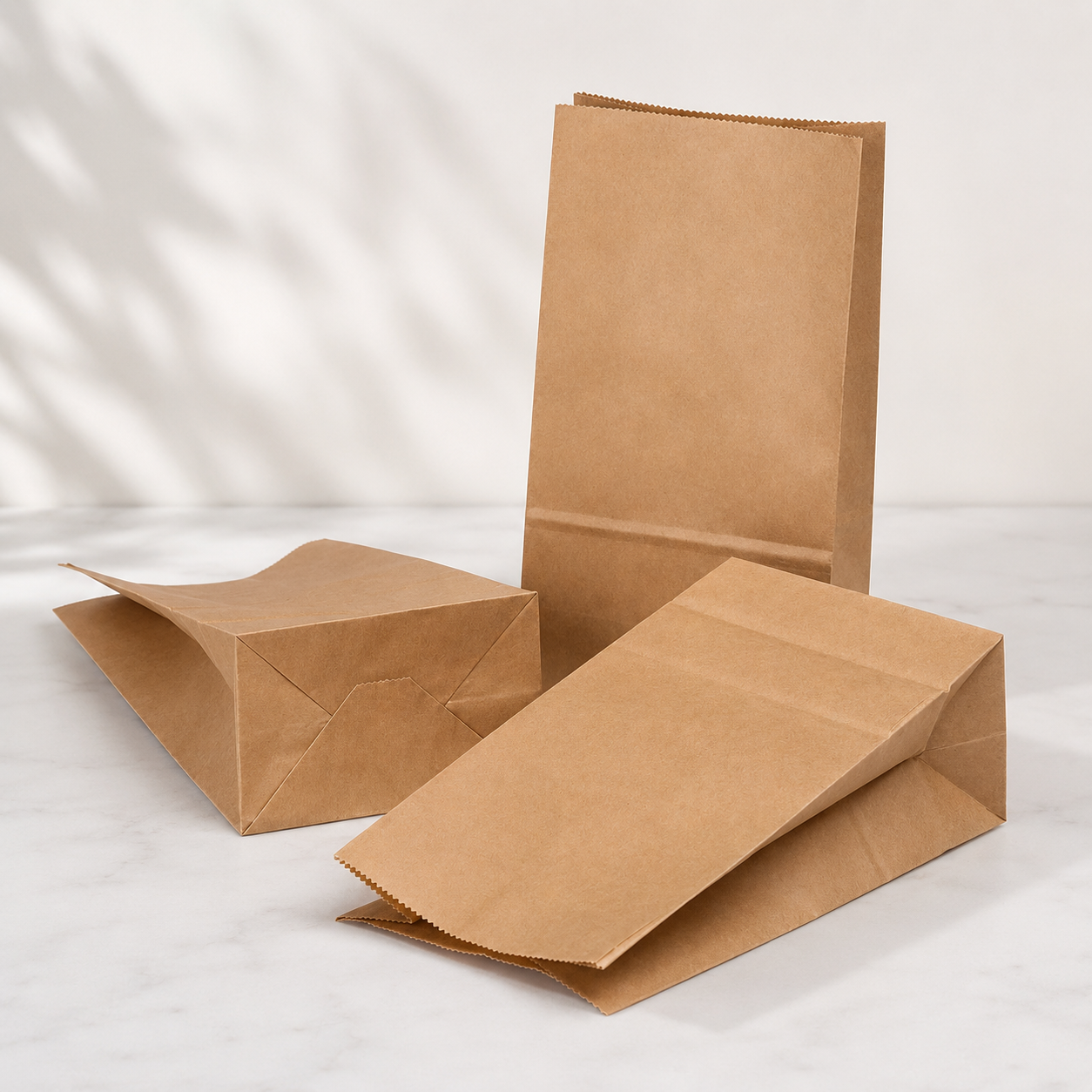 Kraft Paper Takeout Bag - 70g Non-Greaseproof