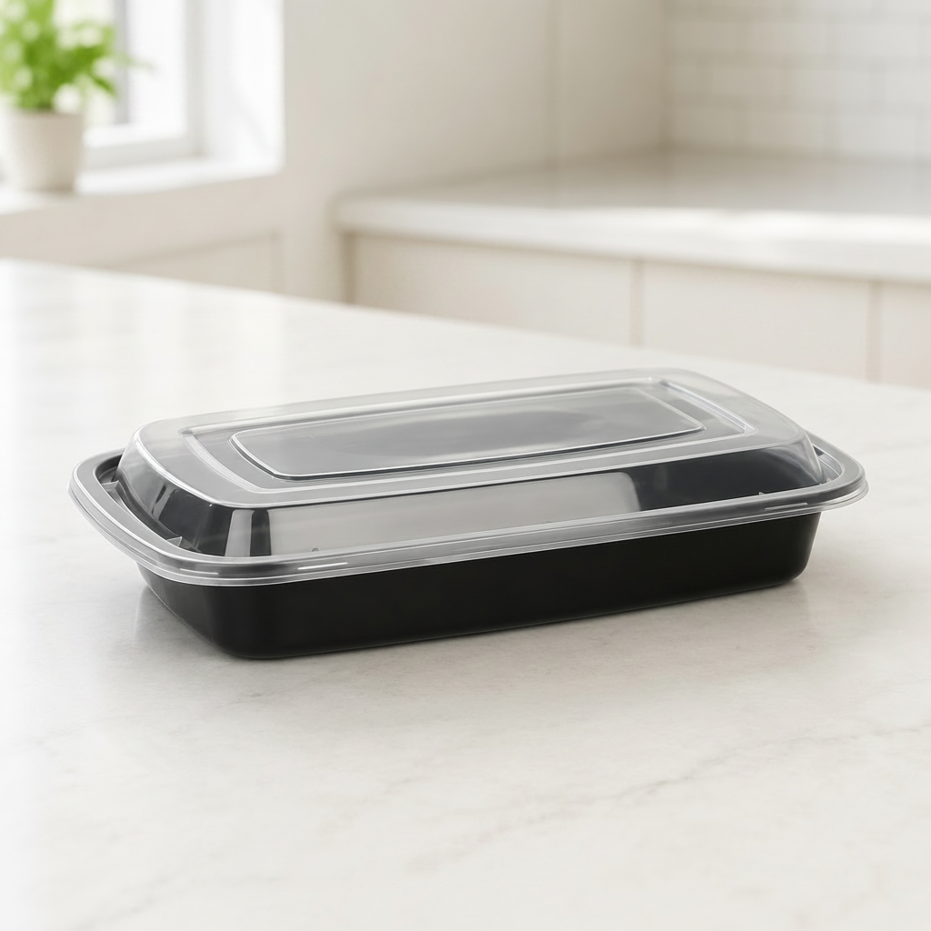 Rectangular Food Container - 750ml / 25 oz