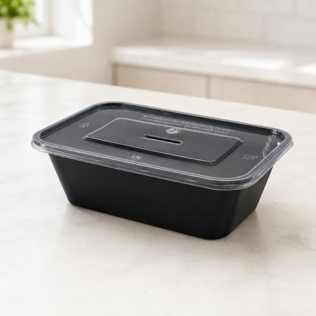 Rectangular Food Container - 750ml / 25 oz
