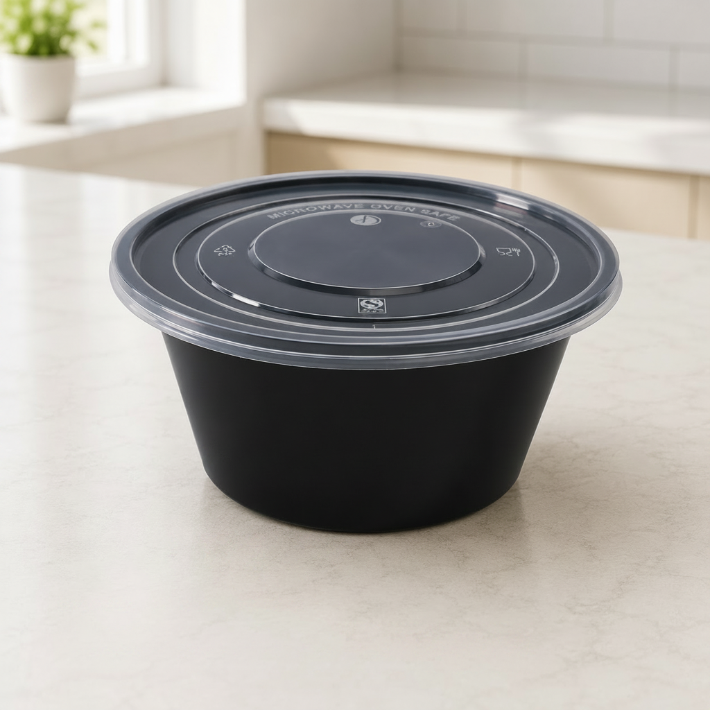 Round Food Container - 1250ml / 42 oz