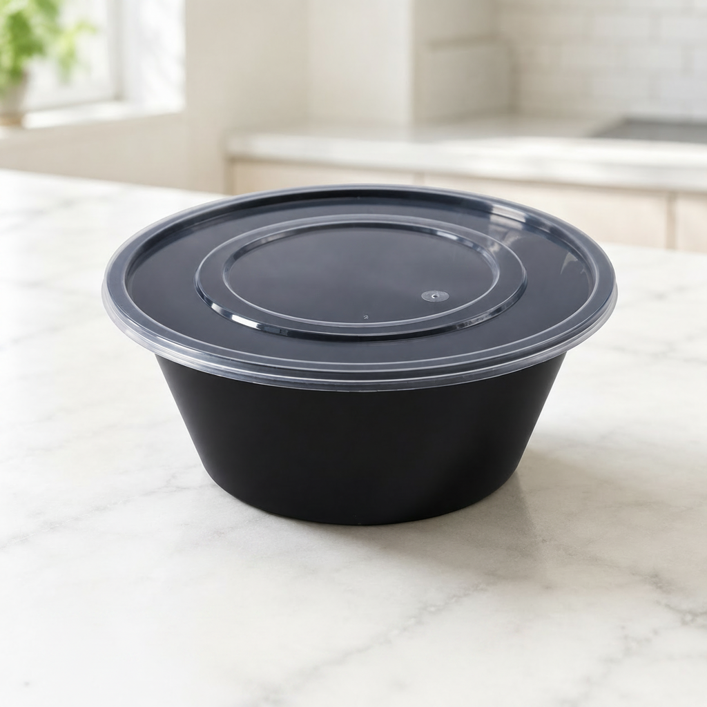 Round Food Container - 750ml / 25 oz